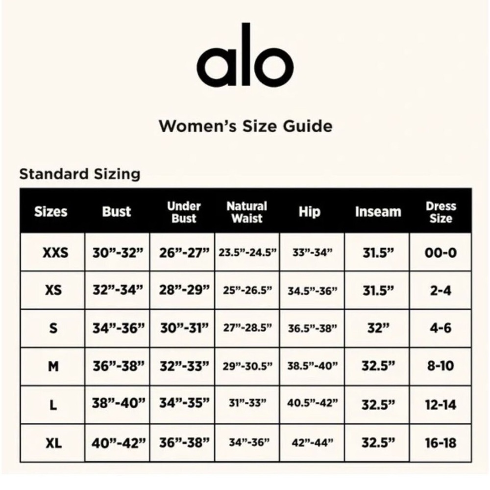 ALO Yoga Olive Green Moto Leggings with Ribbed Detail ~ No Size Tag *see Photos* - Picture 11 of 12